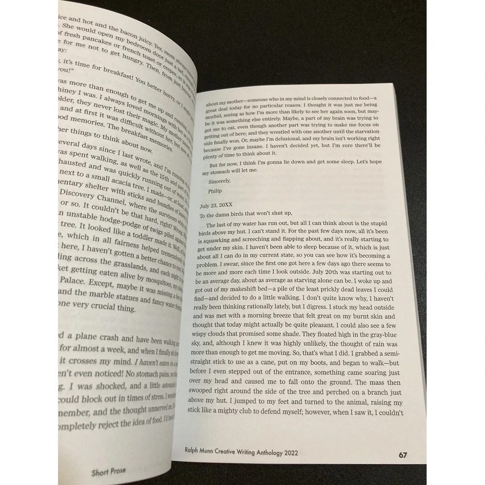 Ralph Munn Creative Writing Anthology 2022 Book Carnegie Library Of Pittsburgh